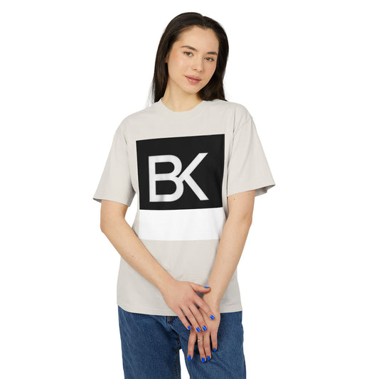 T-Shirt BK Block Logo — Graphique Minimaliste Homme & Femme