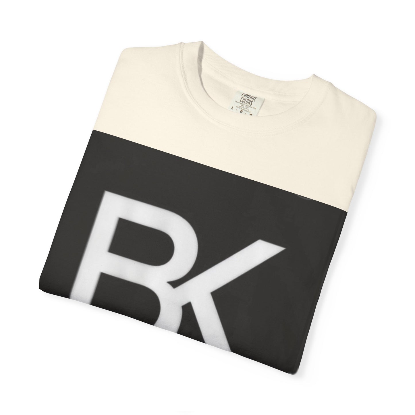 T-Shirt BK Logo Rectangle — Streetwear Graphique Noir Homme & Femme