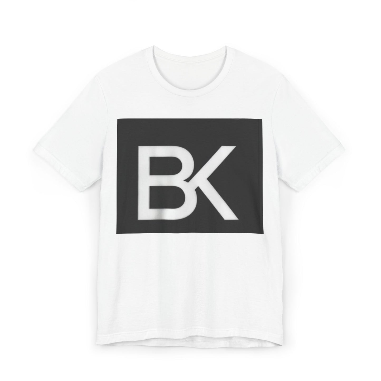 T-Shirt Oversize BK Logo — Streetwear Graphique Noir Homme & Femme