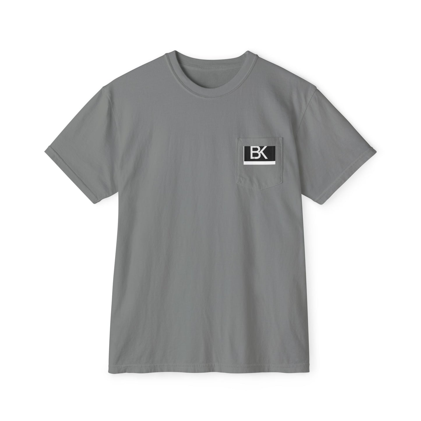 T-Shirt BK Logo Poche — Streetwear Discret Homme & Femme