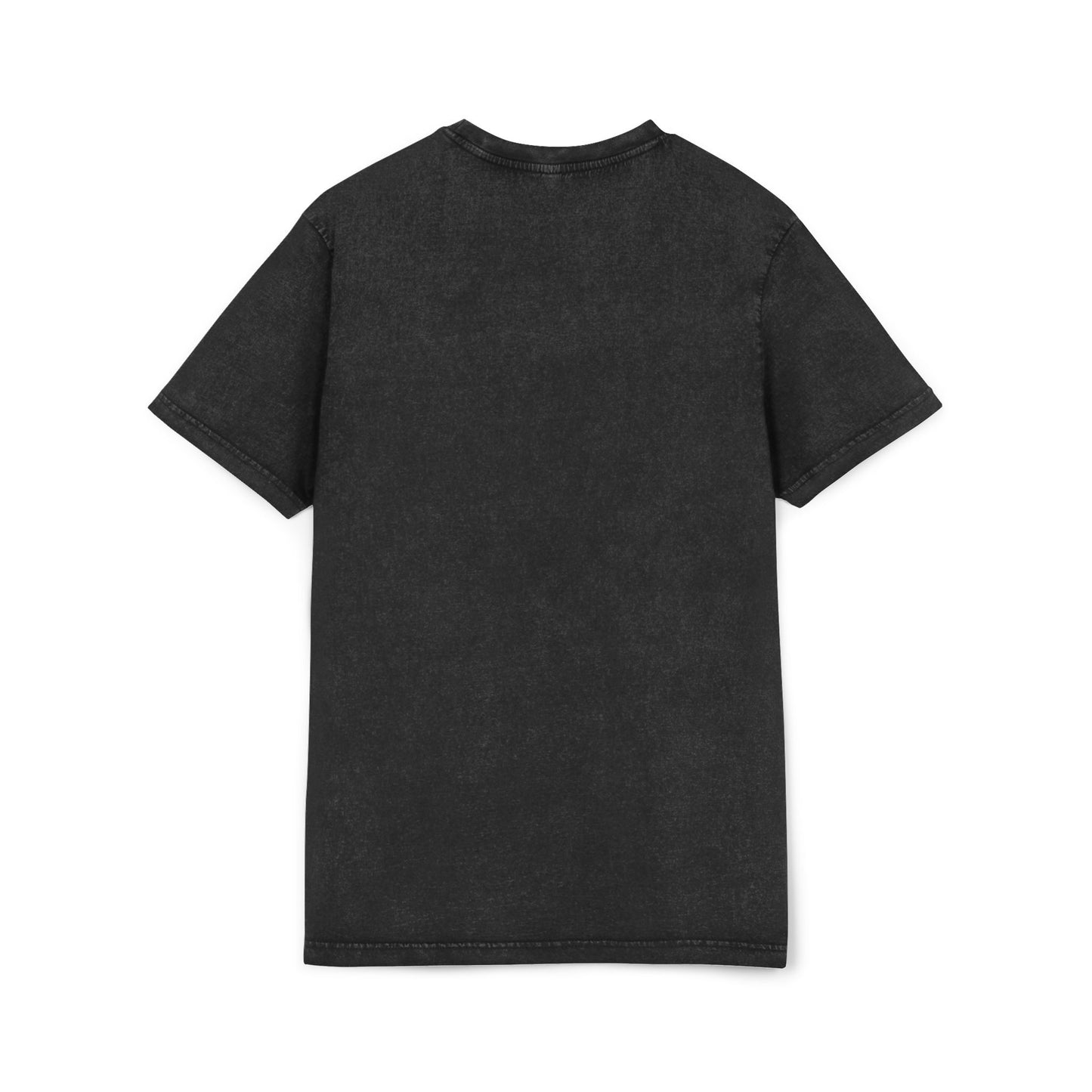 T-Shirt BK Logo Acid Wash — Graphique Vintage Noir Homme & Femme