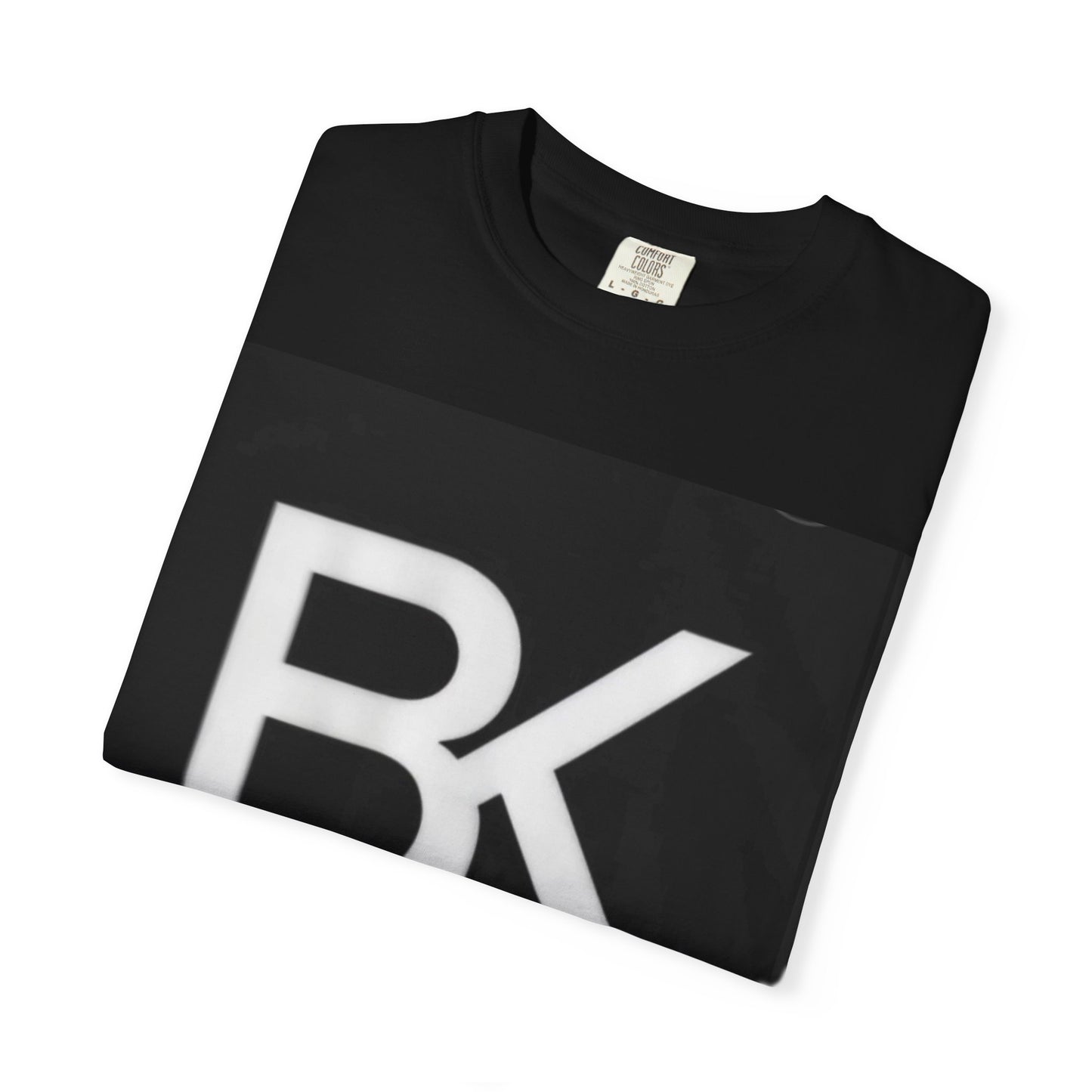 T-Shirt BK Logo Rectangle — Streetwear Graphique Noir Homme & Femme