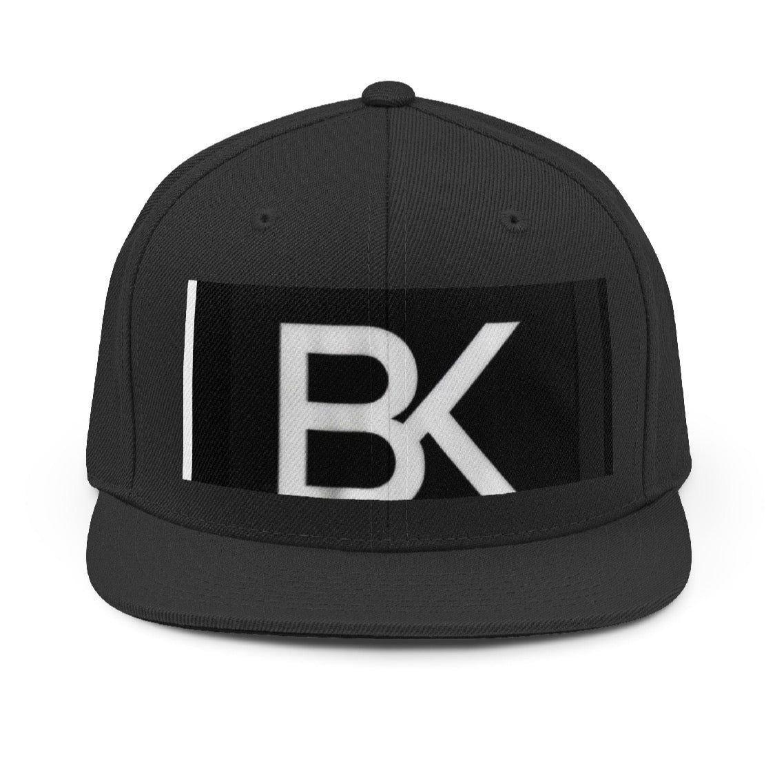 T-Shirt BK Logo Col V — Streetwear Minimaliste Homme & Femme