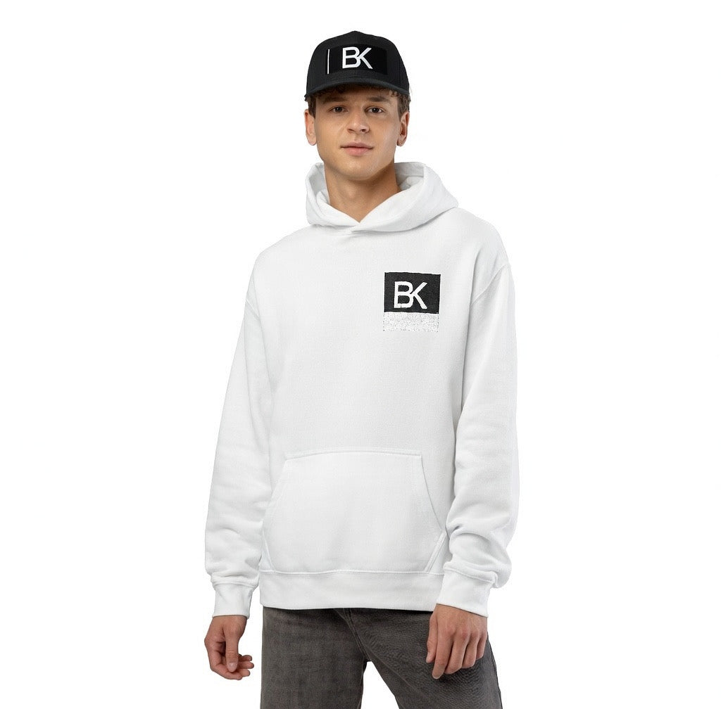 Hoodie BK Logo — Sweat à Capuche Streetwear Homme & Femme