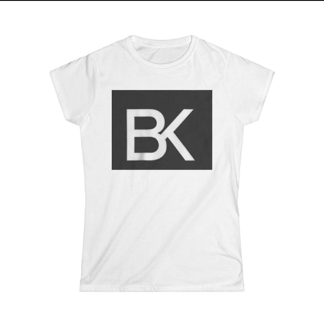 T-Shirt BK Logo Femme — Streetwear Minimaliste Boutique KOLO