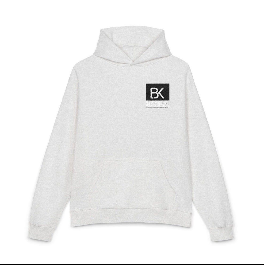Hoodie BK Essential - Gris Chiné