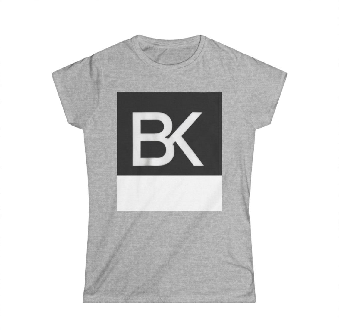 T-Shirt BK Logo Femme — Streetwear Minimaliste Boutique KOLO