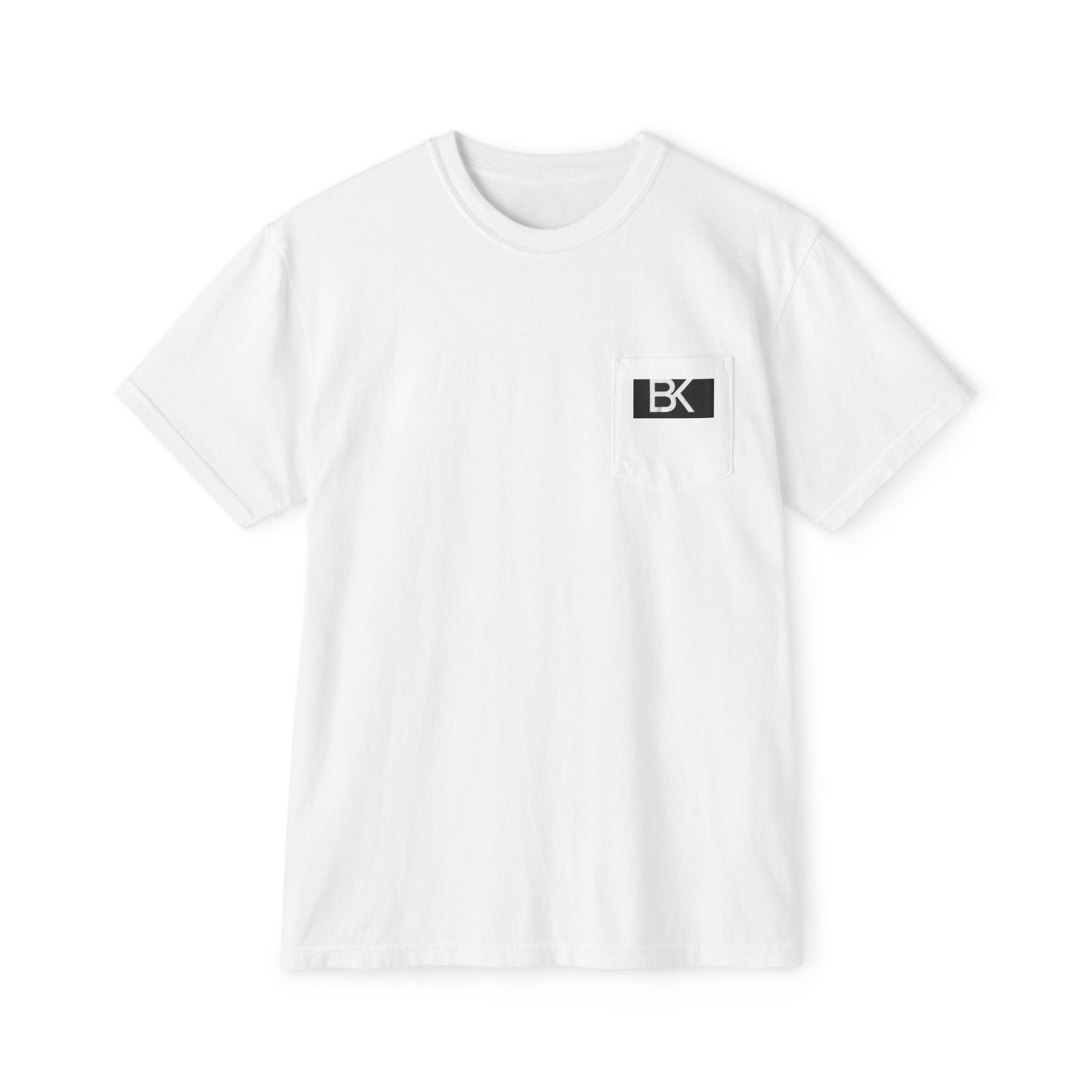T-Shirt BK Logo Poche — Streetwear Discret Homme & Femme