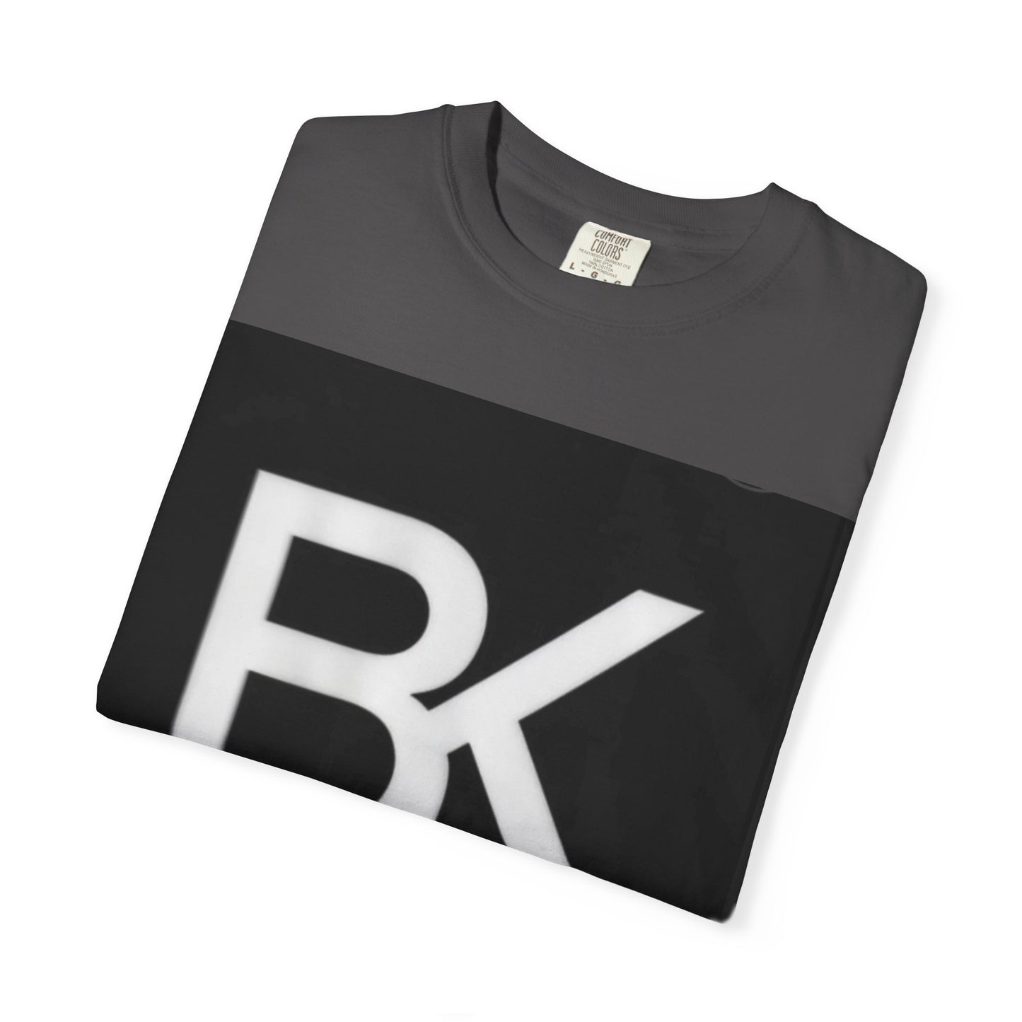 T-Shirt BK Logo Rectangle — Streetwear Graphique Noir Homme & Femme