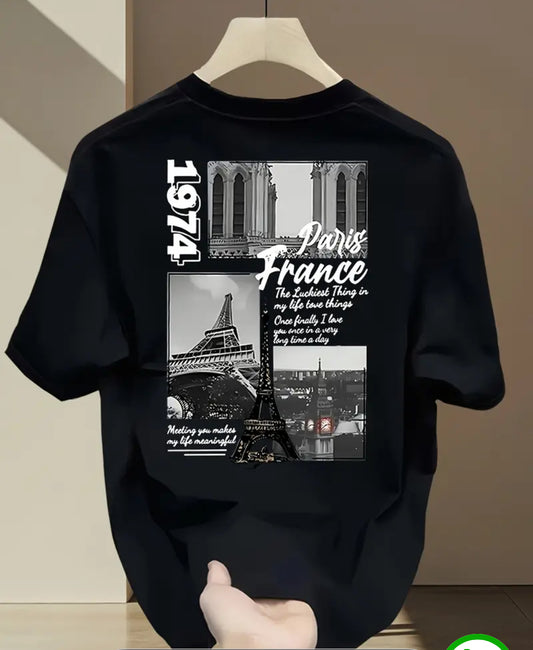 Homme - T-shirt épais 100% coton