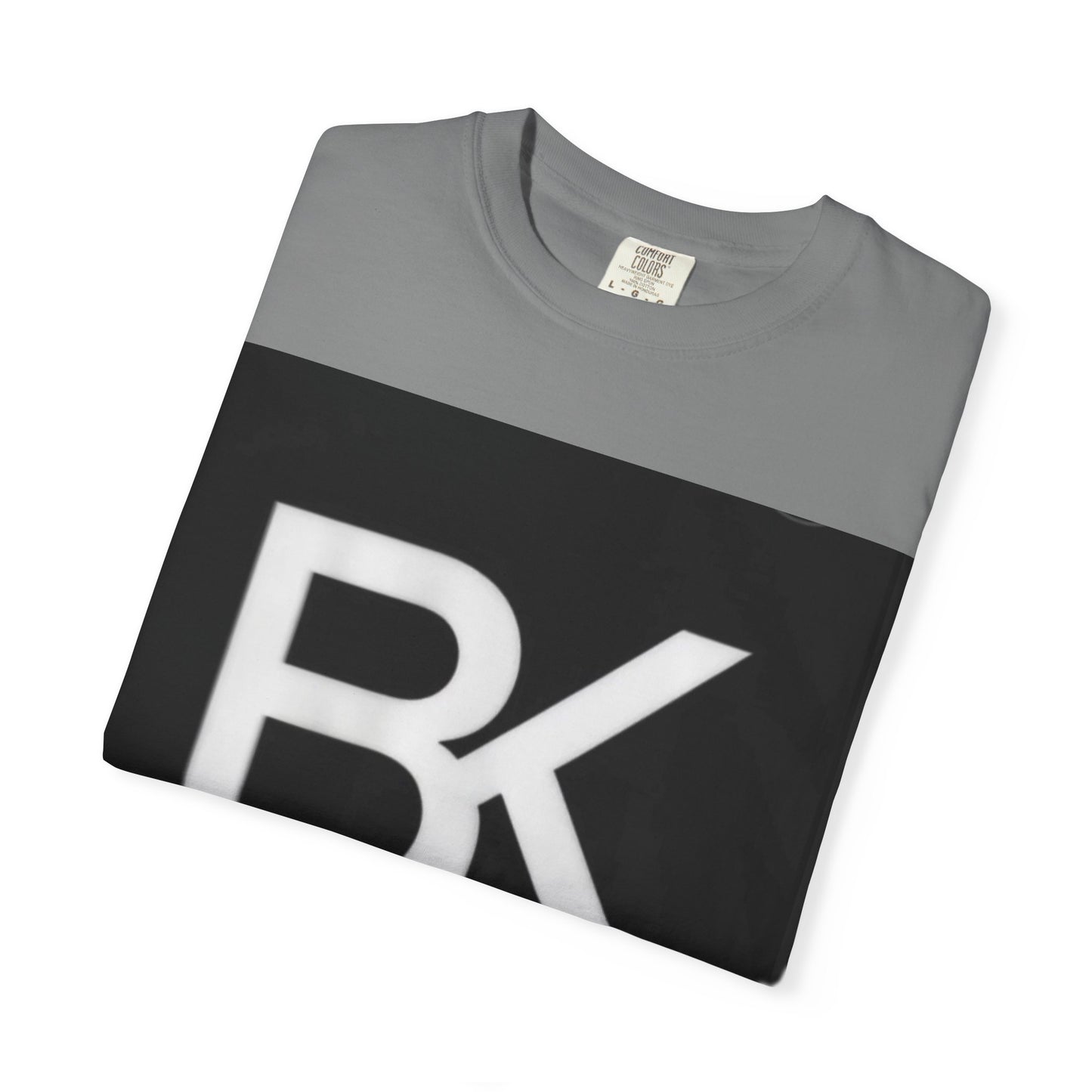 T-Shirt BK Logo Rectangle — Streetwear Graphique Noir Homme & Femme