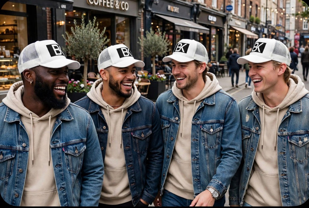 Casquette Trucker BK - Blanche
