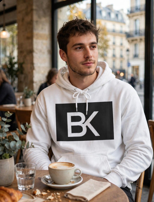 Longsleeve BK Box - Blanc