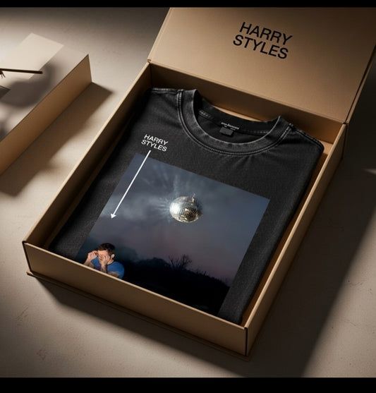 T-shirt Vintage Oversize Homme — Effet Délavé, 100% Coton